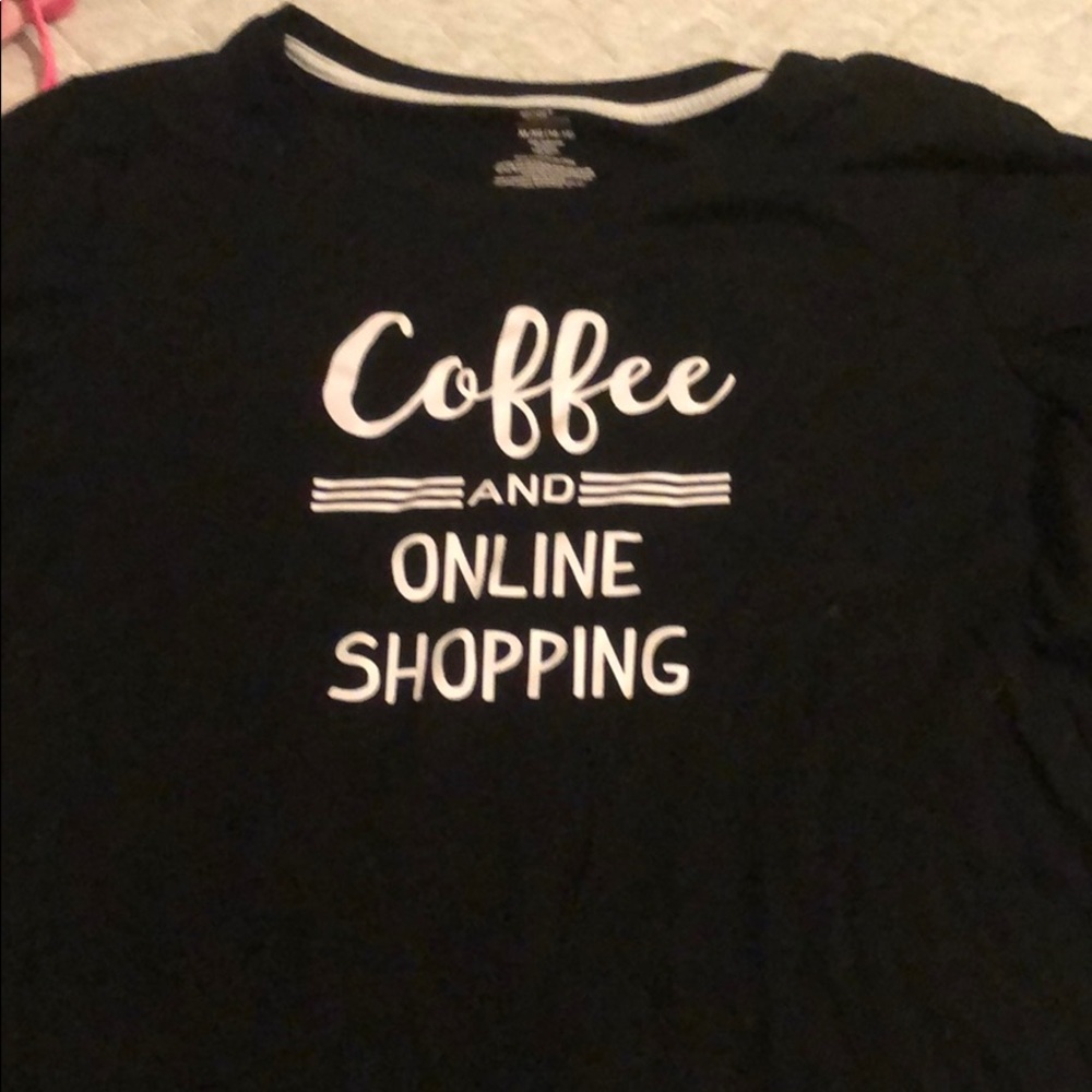 “Coffeen online shopping “shirt